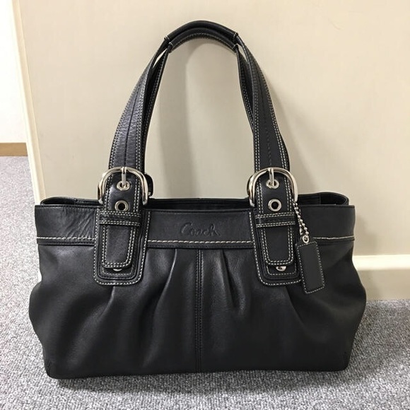 Coach Handbags - Coach Large Soho Leather Tote Shoulder Bag